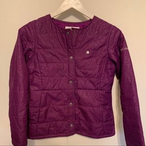 Girls Columbia puffer jacket // insulated